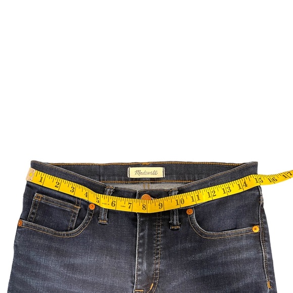 Madewell High Rise Skinny Dark Washed Jeans Size 28 - Picture 9 of 13